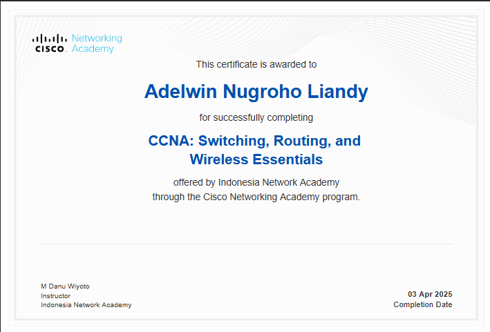 CCNA SRWE